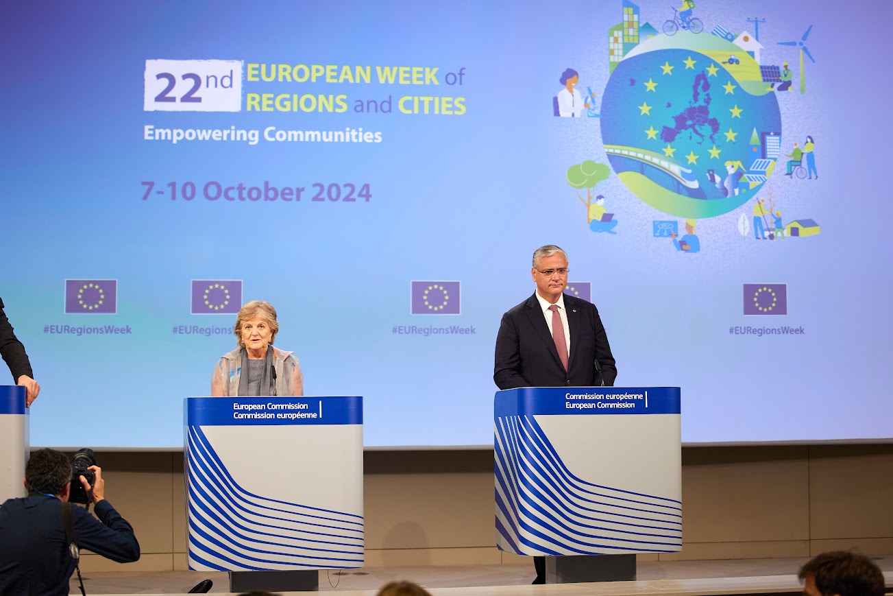 Elisa Ferreira e Vasco Alves Cordeiro - Photo credit: European Union 2024 - Photographer: Claudio Centonze